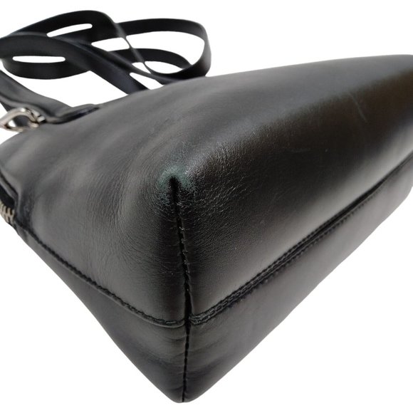 Salvatore Ferragamo Vintage Small Crossbody Bag Black Leather. - Picture 4 of 12